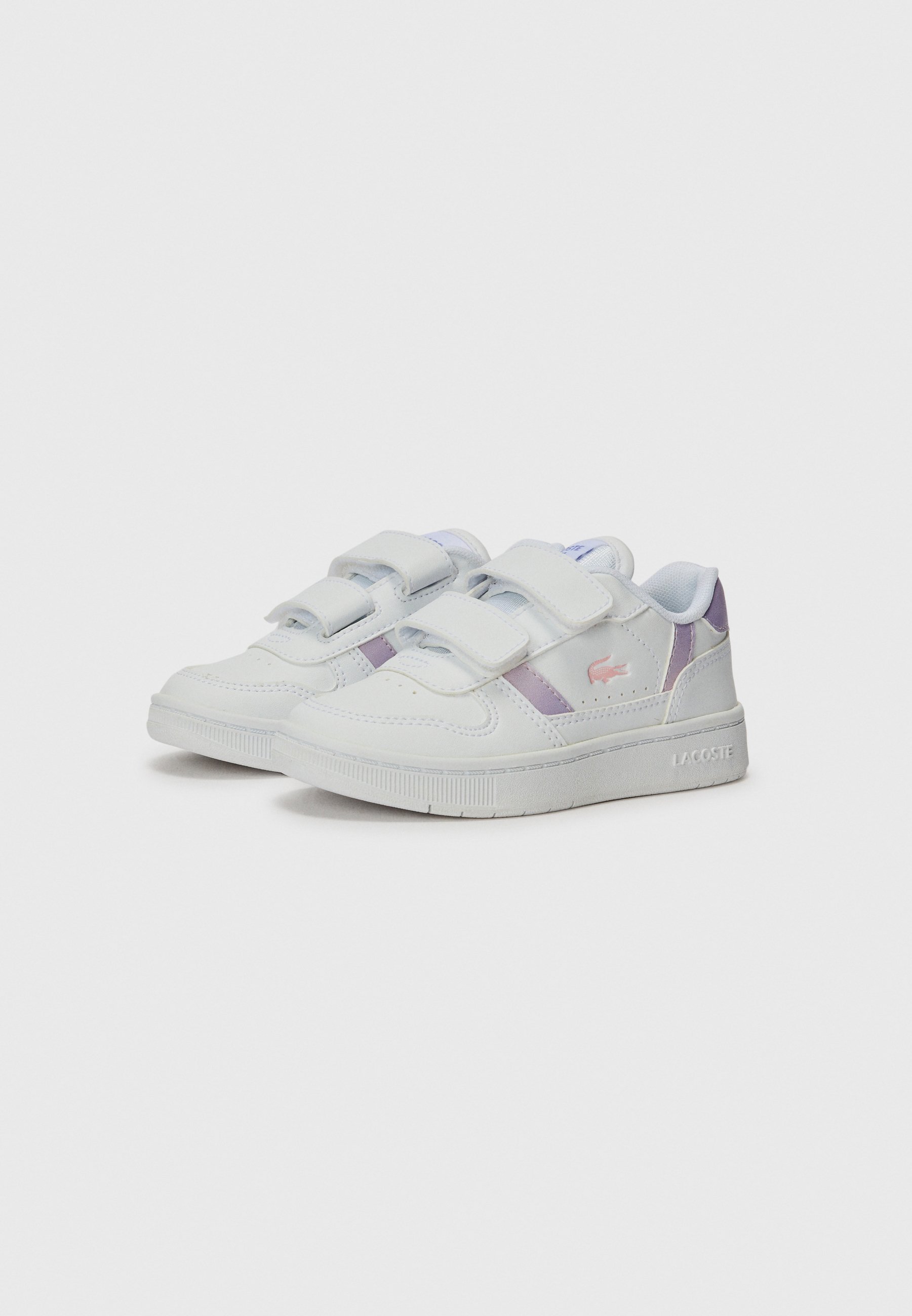 Lacoste T CLIP UNISEX - Scarpe da ginnastica - bianco/rosa