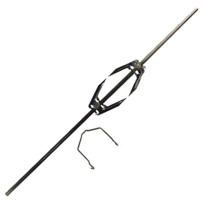 Accesorio para horno y cocina - Rowenta - Asador giratorio con soporte y tenedor - Negro