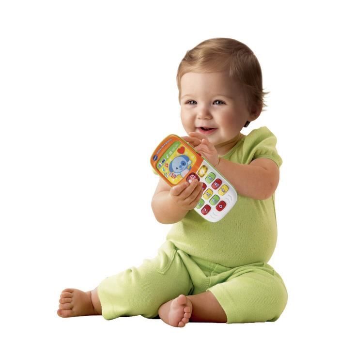 VTECH BABY - Babysmarttelefon Tospråklig Flerfarget