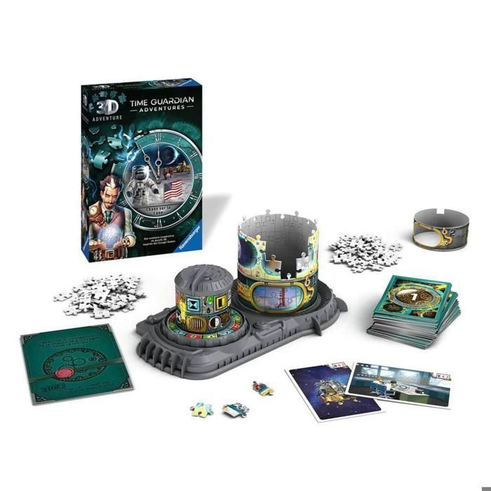 216-piece 3D puzzle: Time Guardian Adventures: Chaos on the Moon