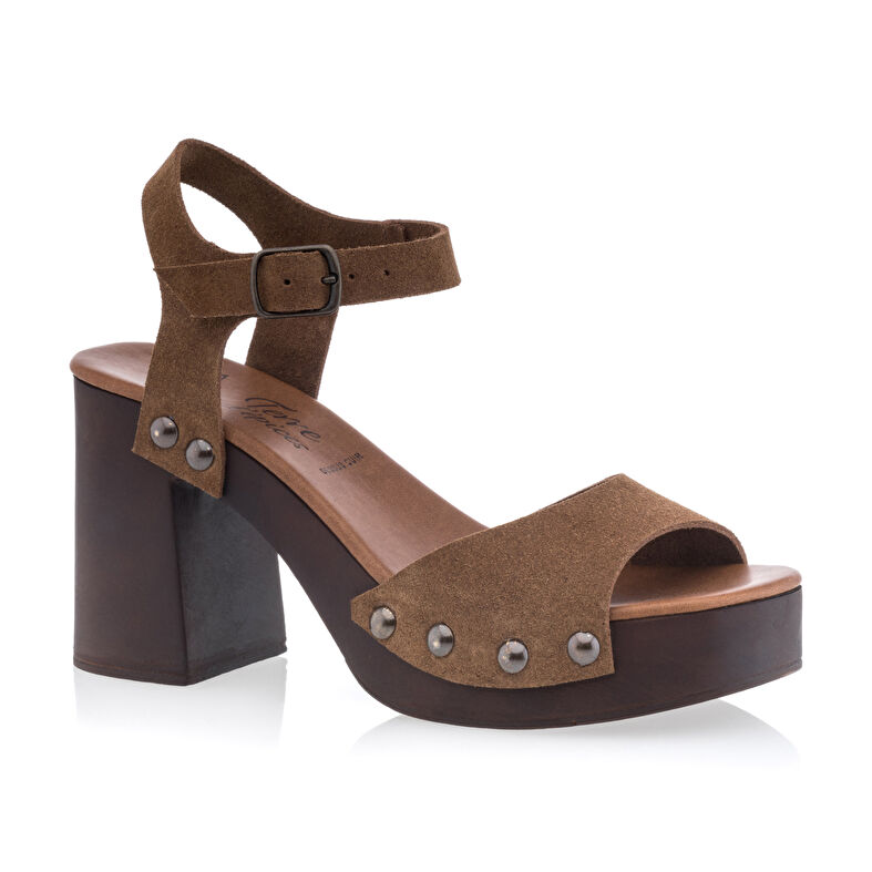 Mules / sabots Femme Marron