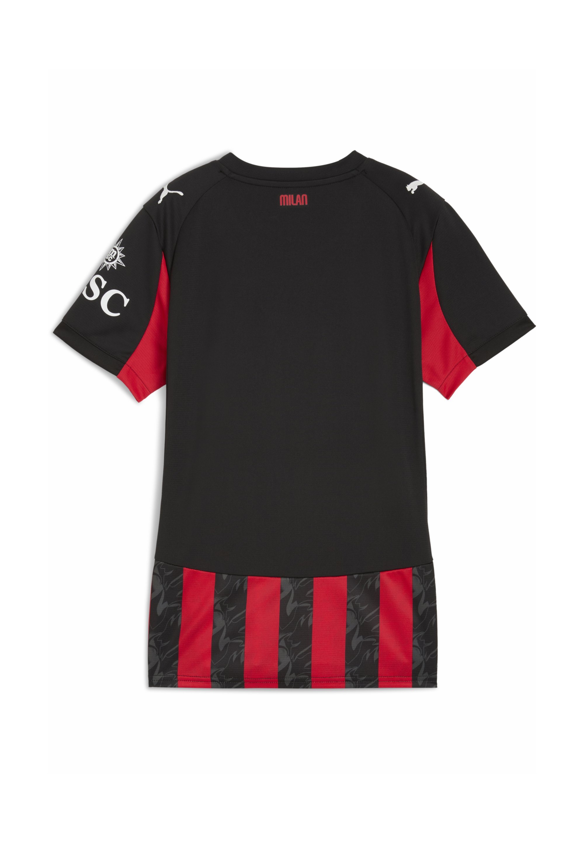 Puma AC MILAN HEIM – Vereinskleidung – für alle Zeiten in Rot und Schwarz