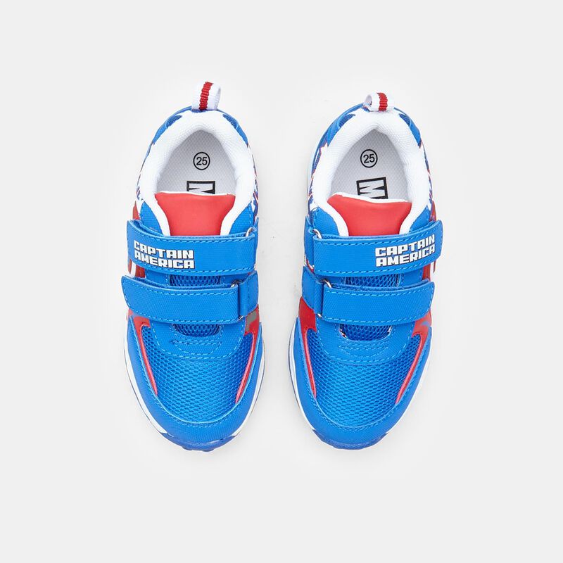 Captain America Sneakers för barn med ljus