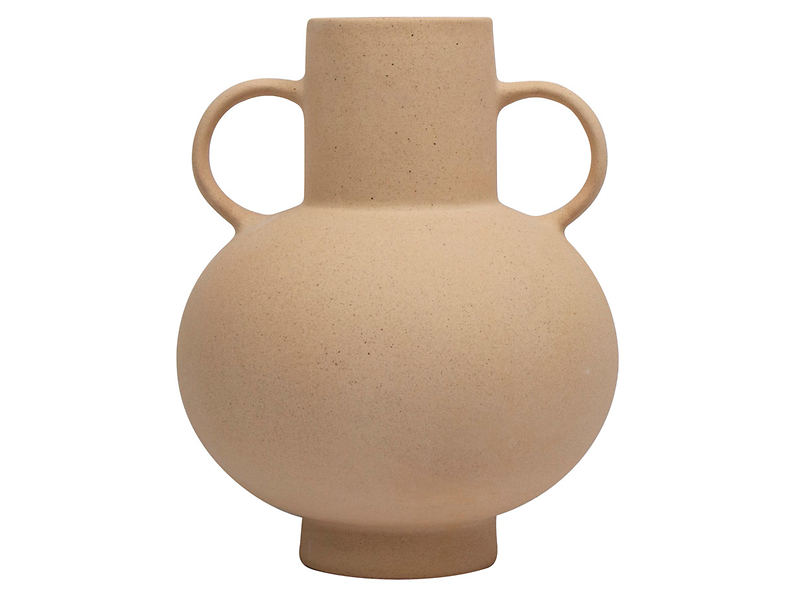 Wazon ceramiczny Bona 25,5 cm beżowy