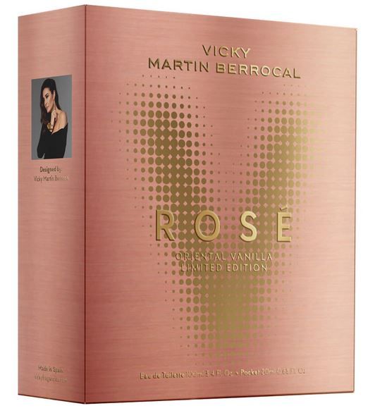 „Rose Oriental Vanilla“ kvepalų dovanų rinkinys Kvepalų rinkiniai moterims