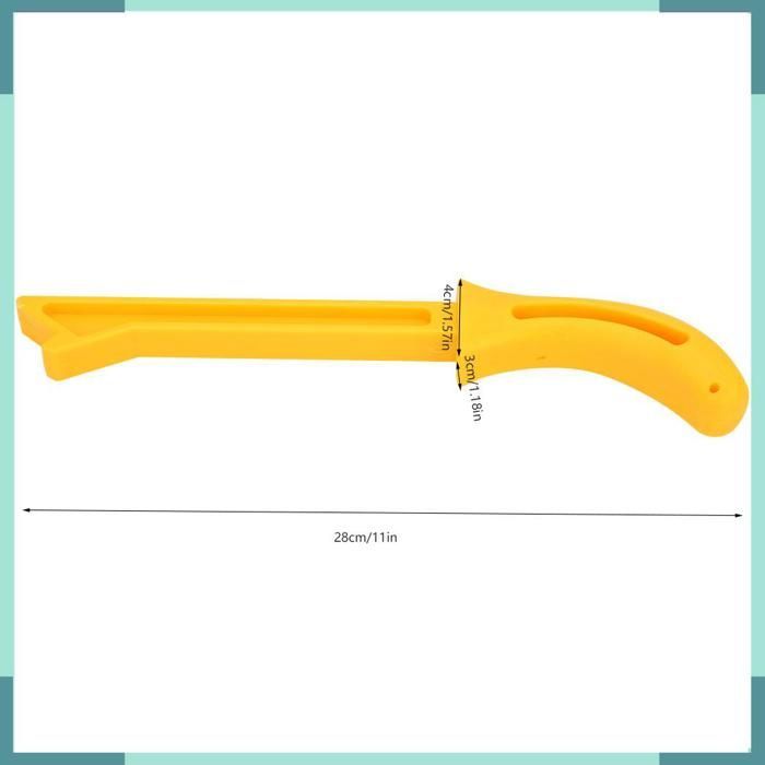 Empujador KEENSO para sierra de mesa, empujador para carpintería, cuerpo de ABS resistente con mango, herramienta