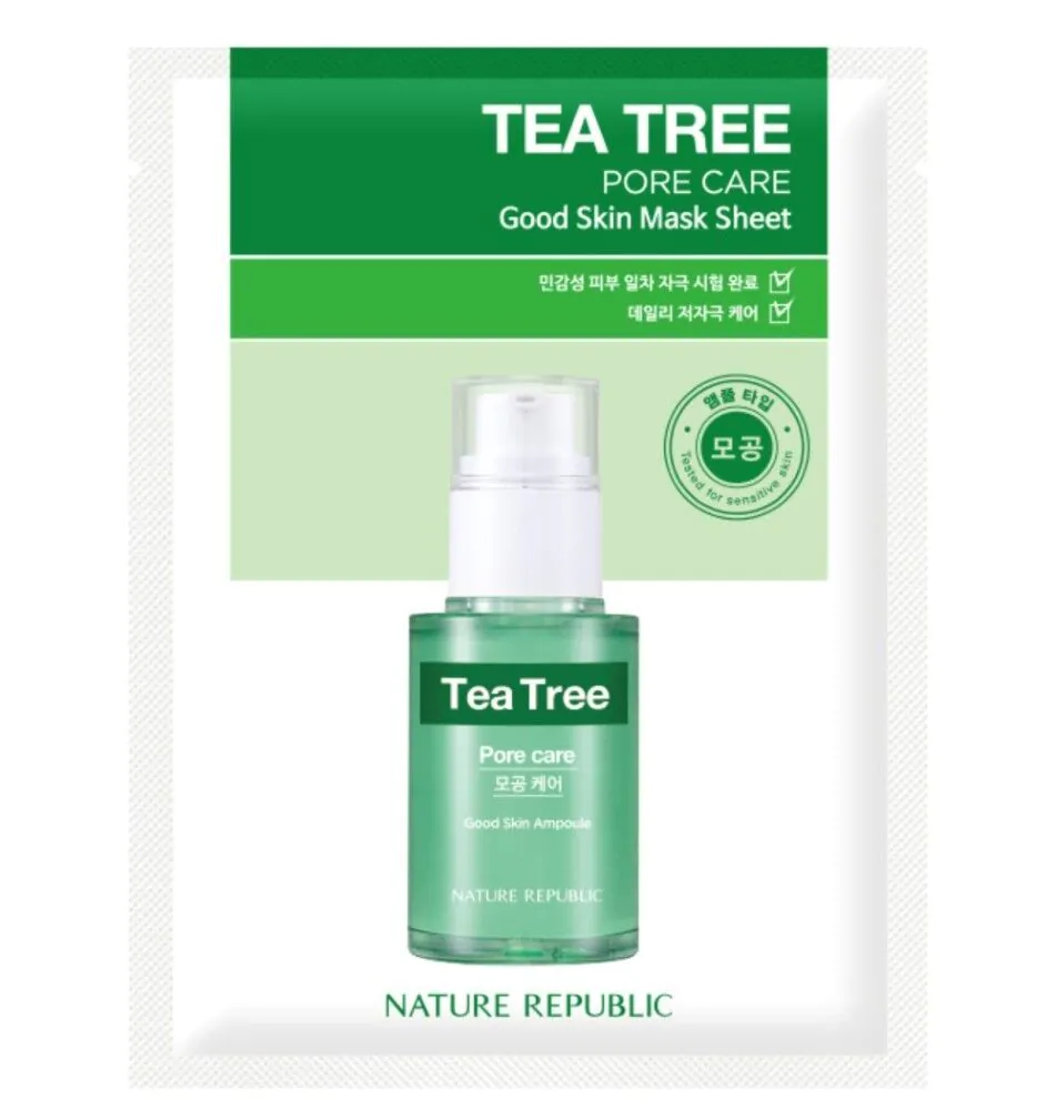 Nature Republic Good Skin Tea Tree Mask Sheet 24g