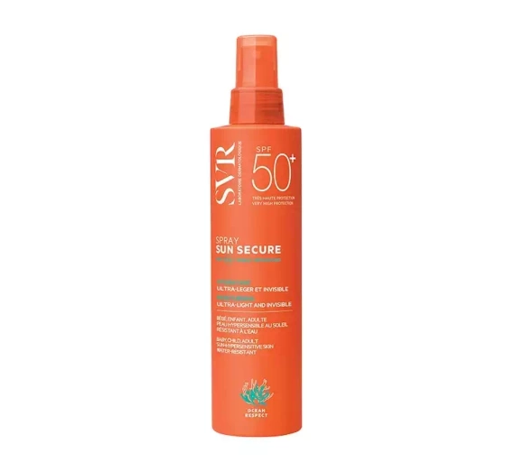 SVR Sun Secure ochronne mleczko w mgiełce spray SPF50  200 ml