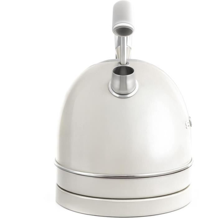 Bouilloire vintage - SWEISS - KTL8 - 2200 W - 1,8 L - Socle 360° - Beige
