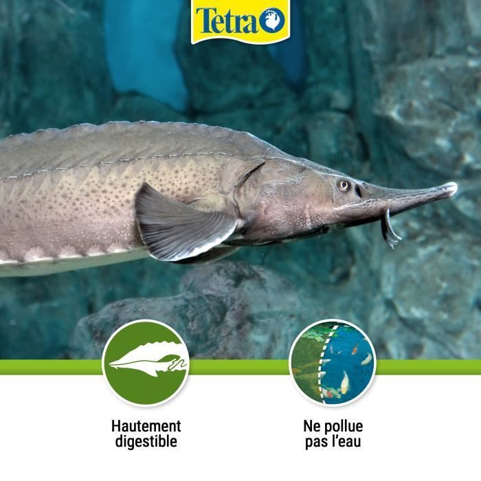 Palitos Tetra para esturión de estanque - Alimento completo para esturión de estanque 1 L