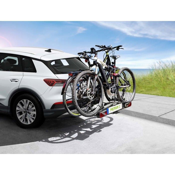 Porte-vélos plateforme EUFAB Premium II 2 vélos pliable