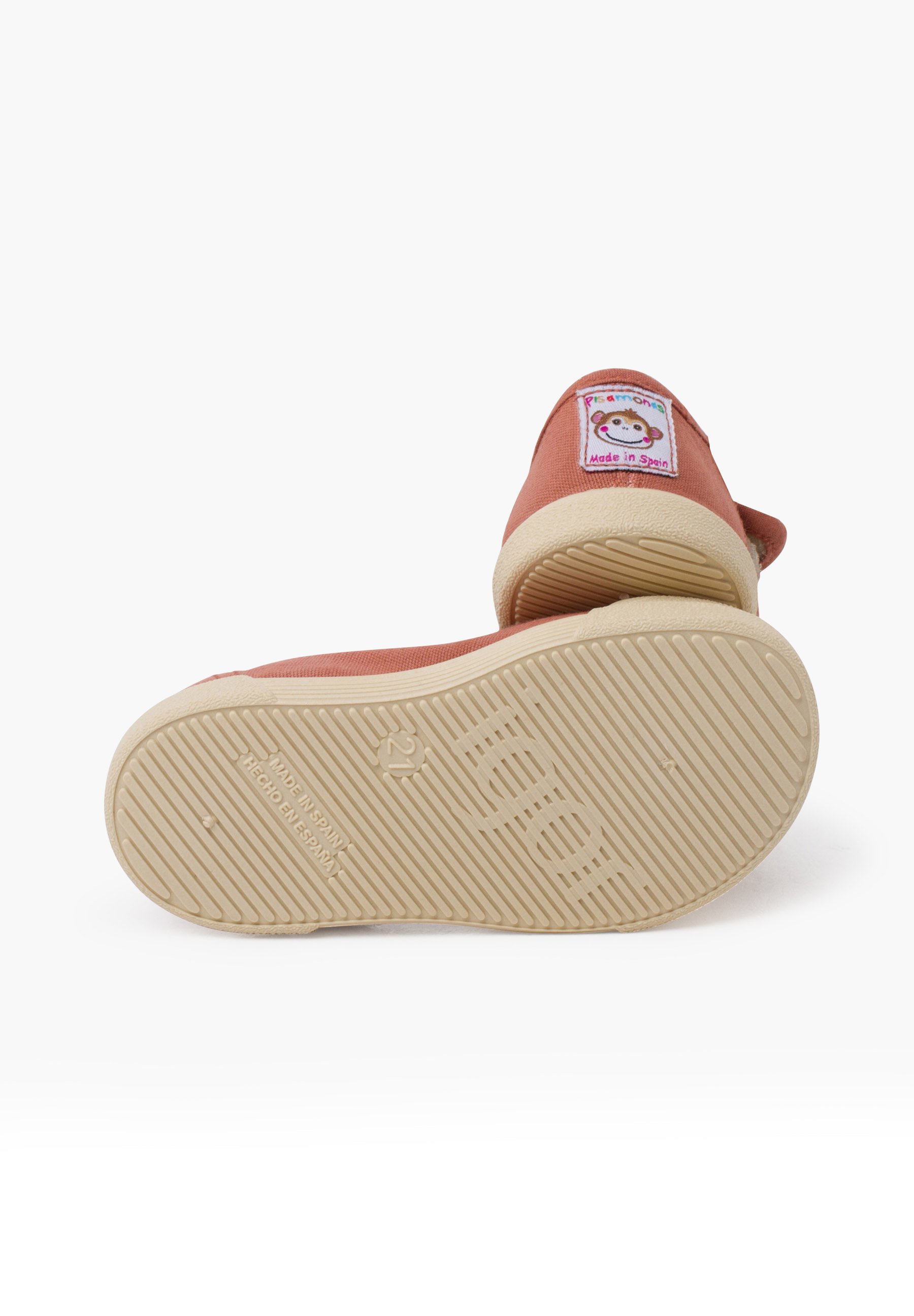 Pisamonas Babyschoentjes - terracotta