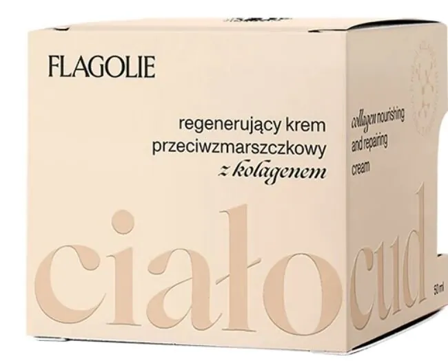 Flagolie - Regenerujący krem przeciwzmarszczkowy z kolagenem 50ml