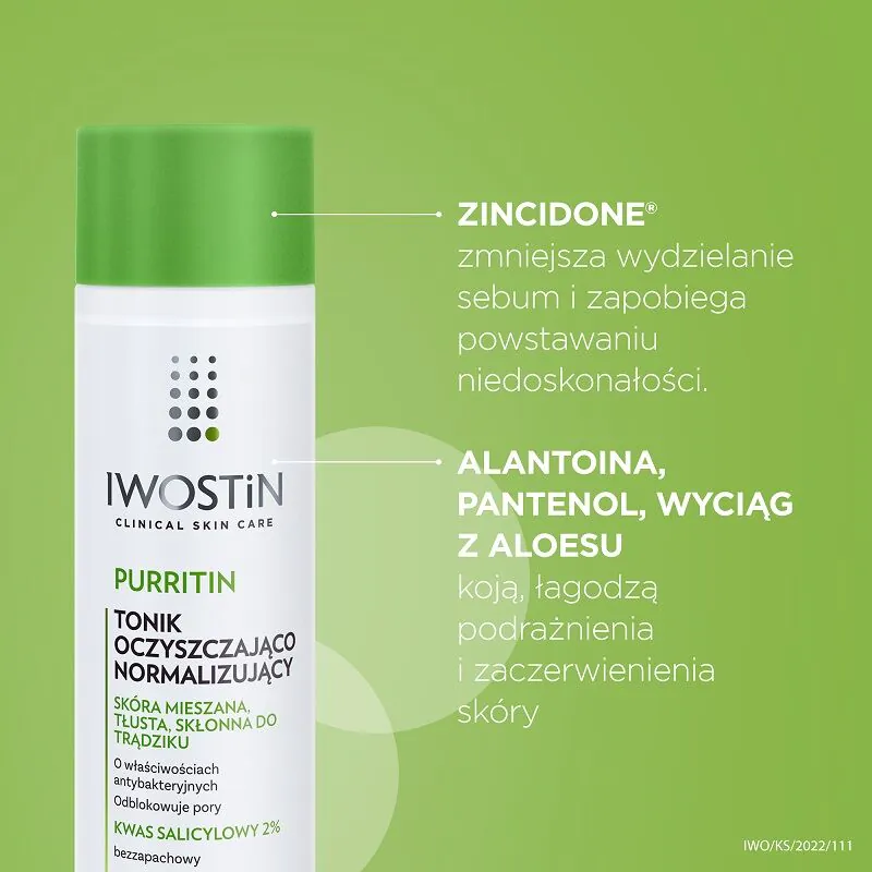 Iwostin Purritin Tonik Oczyszczająco-Normalizujący
