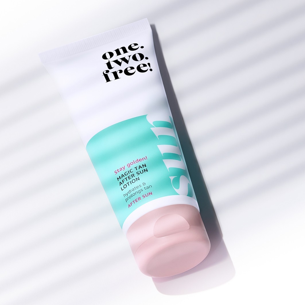 one.two.free! Losion za tijelo nakon sunčanja za magično preplanulost – 200 ml