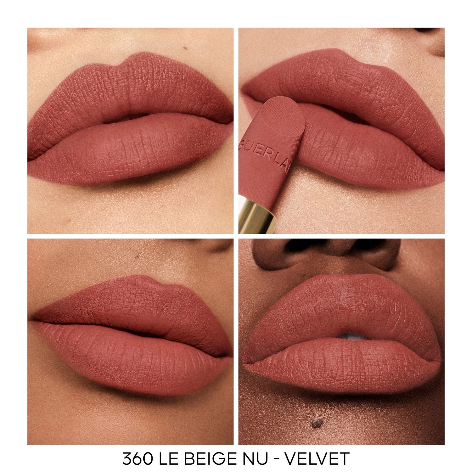 Guerlain ruž za usne Rouge G Luxurious Velvet - 3,5 g