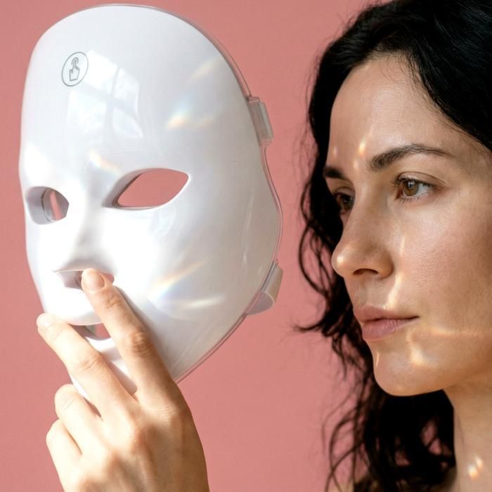 Marielle MML LED-lichttherapiemasker – Professionele gezichtsbehandeling, wit