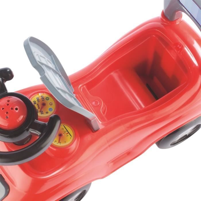 Girello per bambini - DOLU - Dolu 8020 - Rosso - 4 ruote - Vano portaoggetti