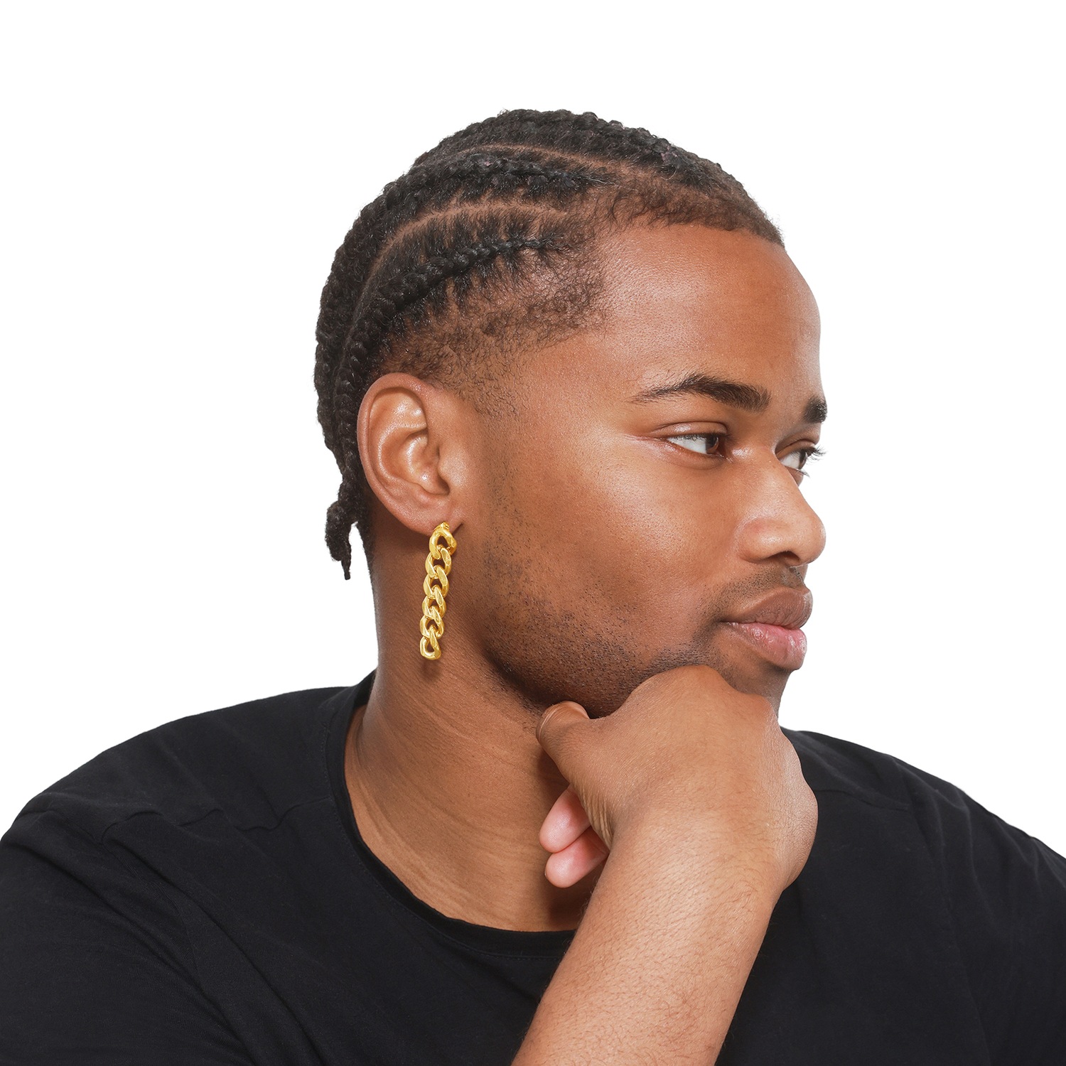 Heideman Boucles d'oreilles Jamule couleur or