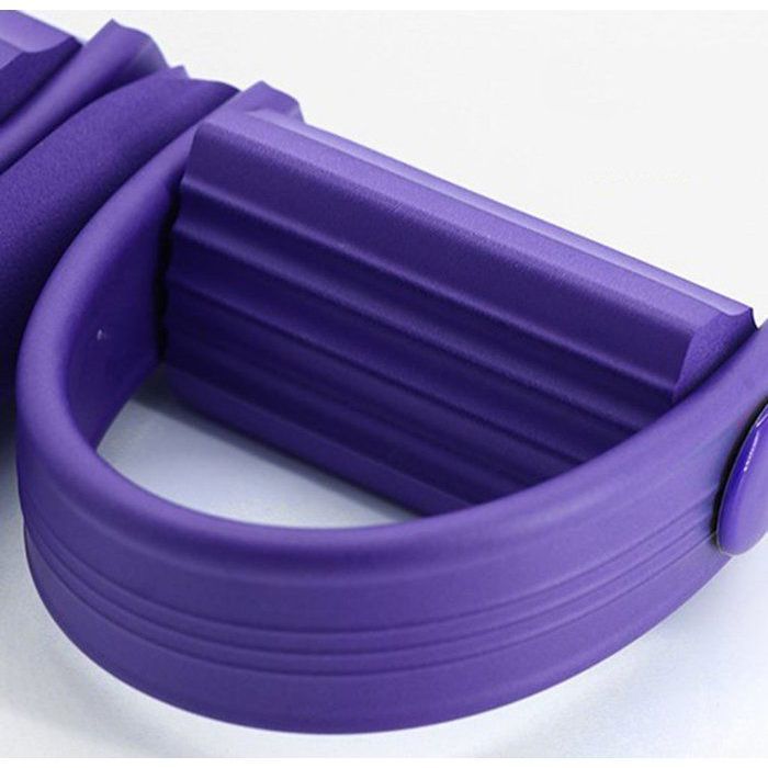 Dispositivo de entrenamiento abdominal de 2 piezas, expansor muscular, aparato de entrenamiento de cuerpo completo, 4 tubos