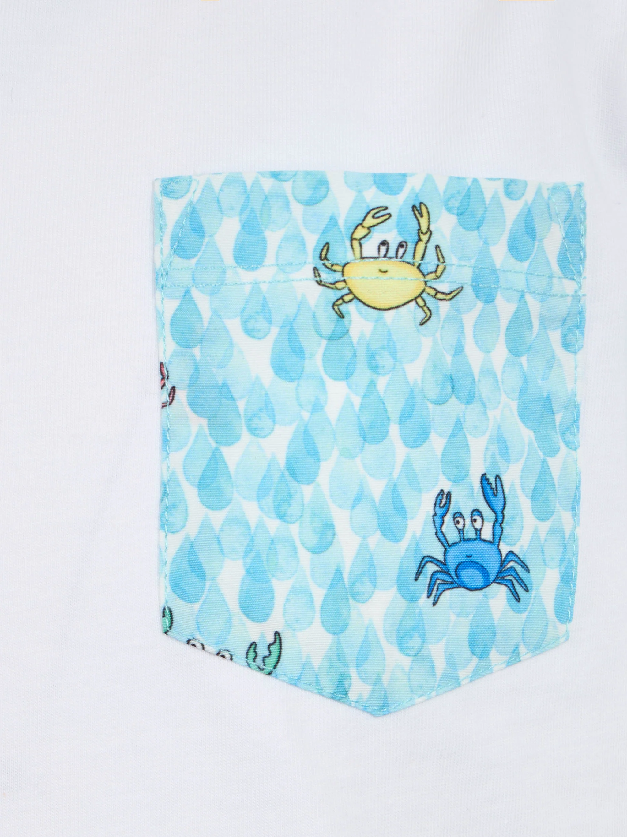Kea Baumwoll-T-Shirt für Kinder mit aufgedruckter Tasche