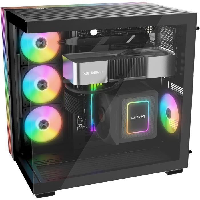 Case per PC - BE QUIET! - Light Base 600 DX - Silenzioso - Design elegante - Compatibile con formato ATX
