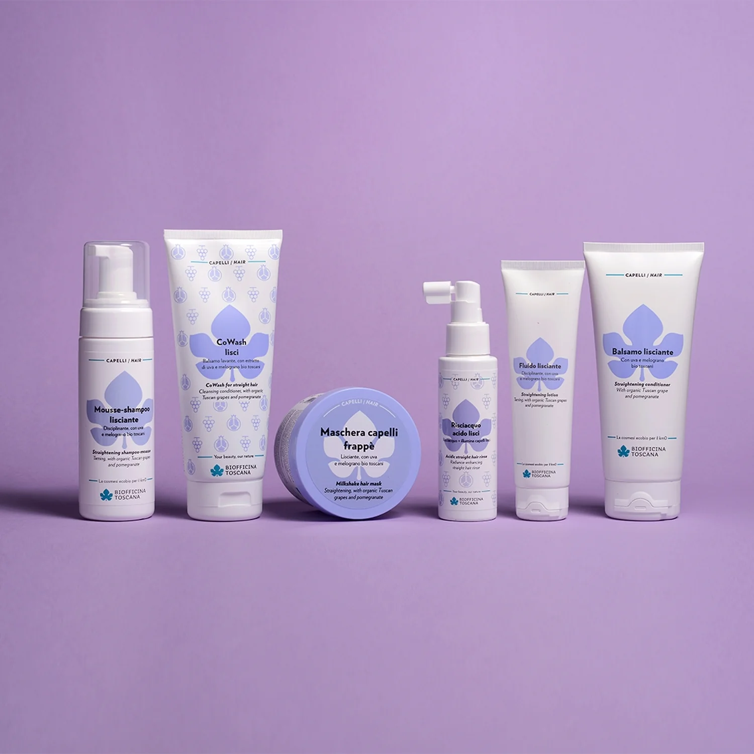 Linea Lisci Maschera capelli frappé - Maschera Lisciante Capelli