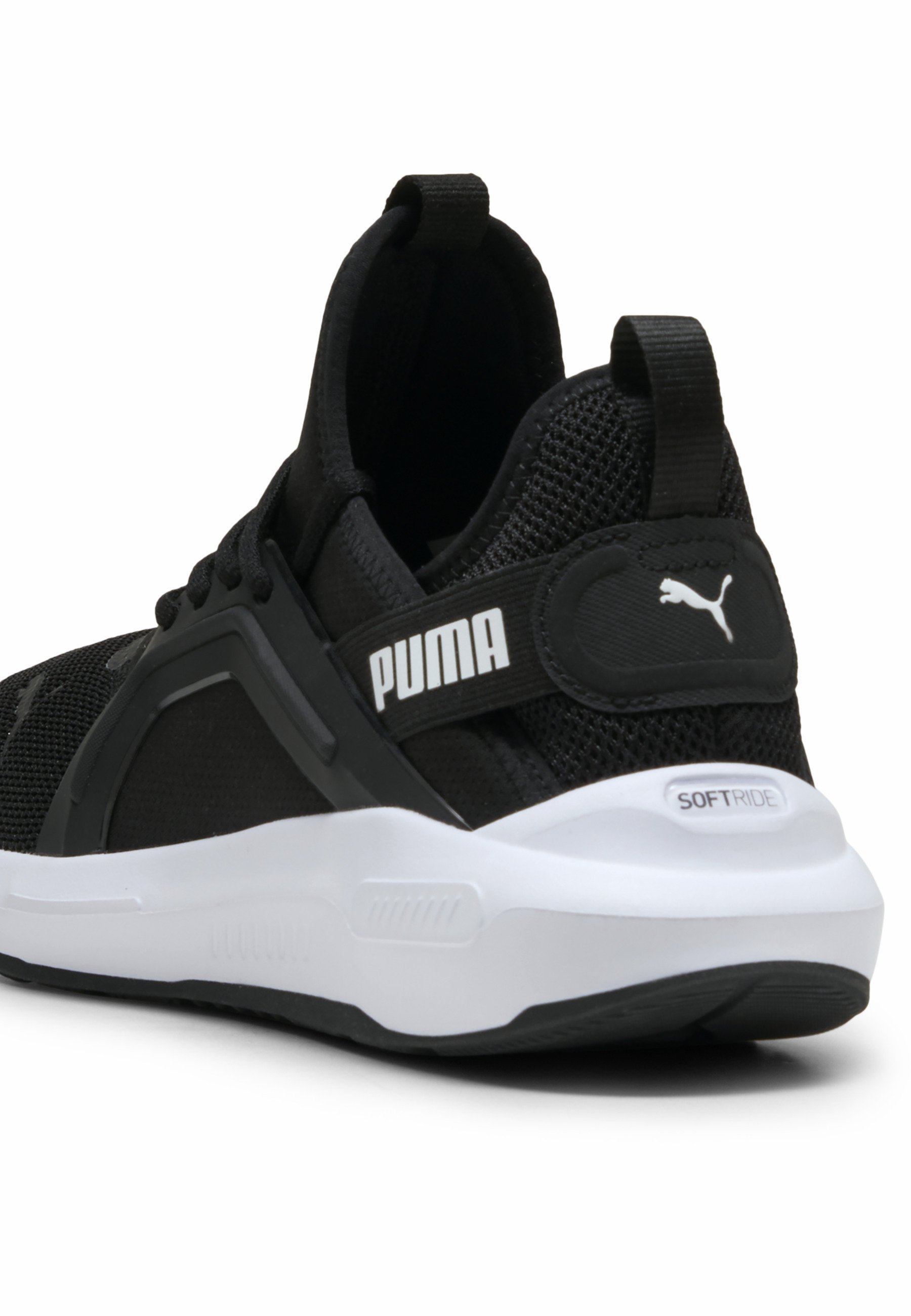Puma SOFTRIDE ENZO - Trainingsschoen - zwart wit