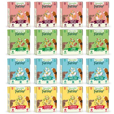 Naturediet Feel Good Adult – Fleisch & Fisch Multipackung