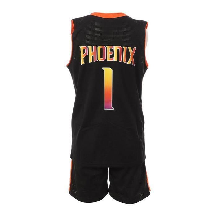PHOENIX - Conjunto de Basquete Infantil - Preto - 8 Anos - Camisa de Basquete Infantil