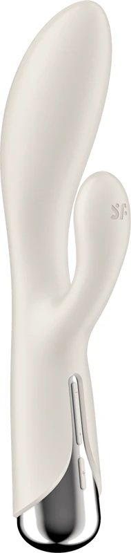 Vibrador Satisfyer Spinning Rabbit 1 com eixo rotativo e estimulador clitoriano.