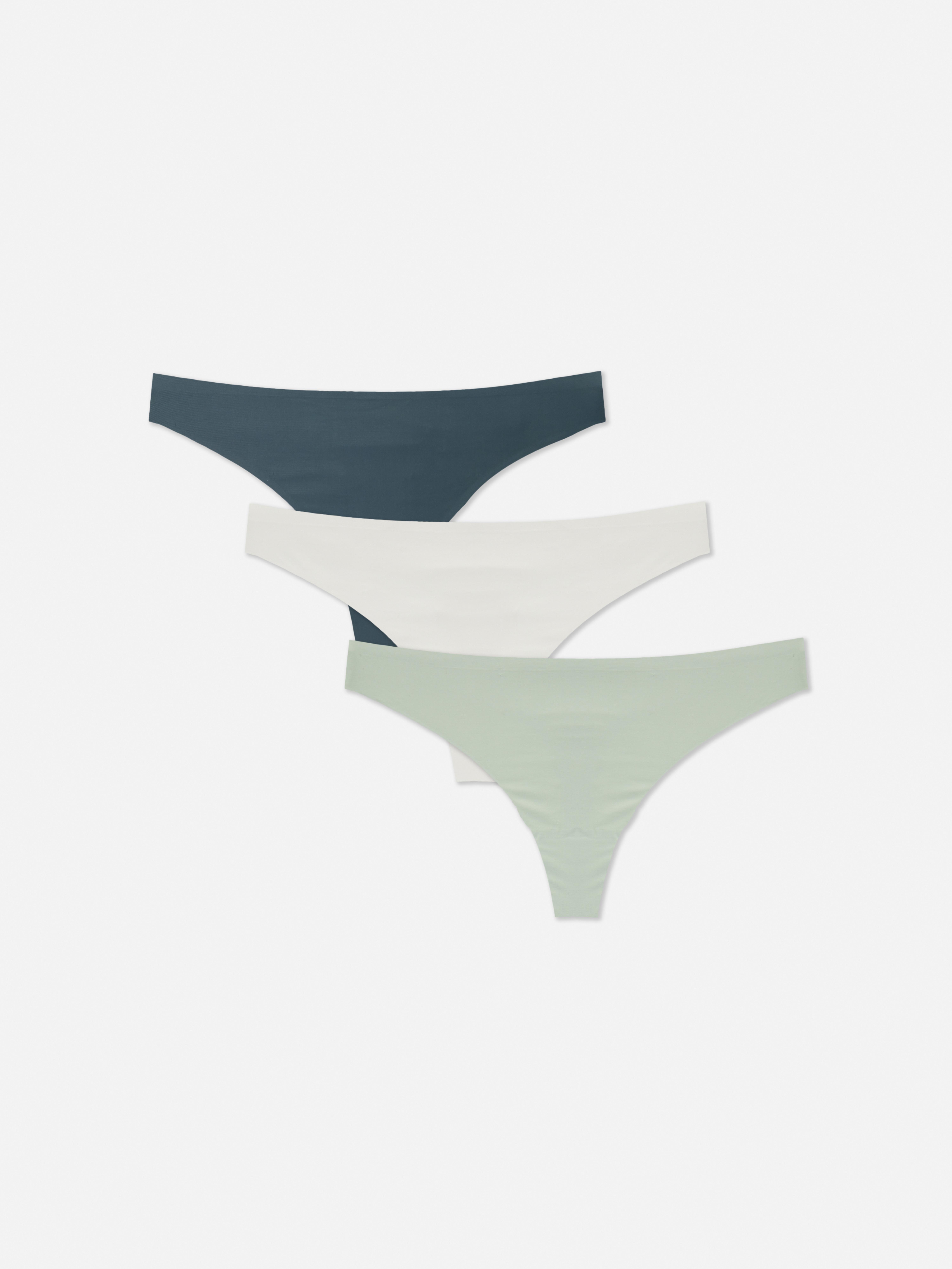 Unsichtbare Tangas, 3er-Set. Dieser unsichtbare Tanga sorgt für einen nahtlosen Look unter der Kleidung.