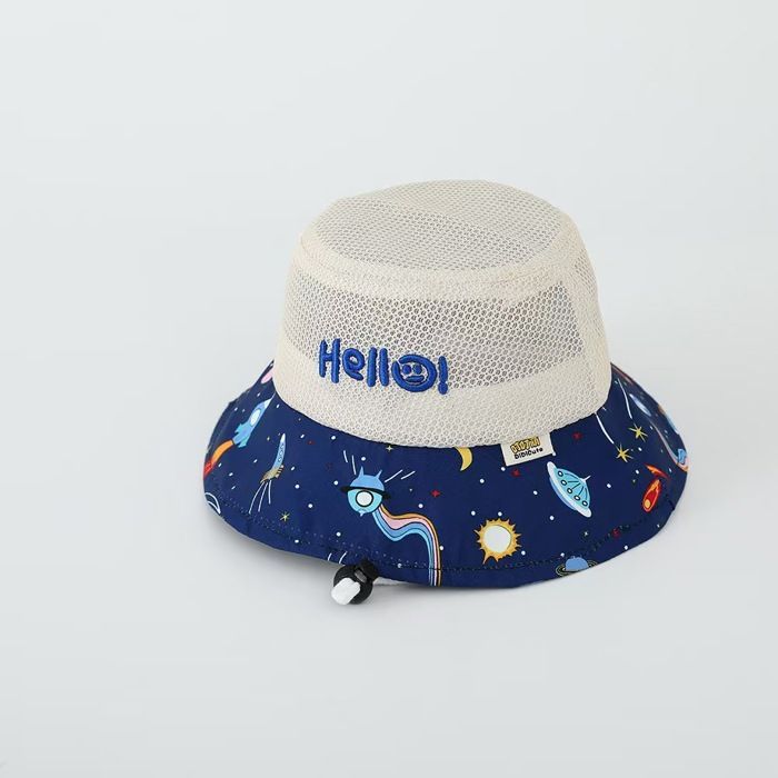 Conjunto de sombrero de paja y bolso para niña, pequeño, de 2 piezas con parasol floral - FUNMOON