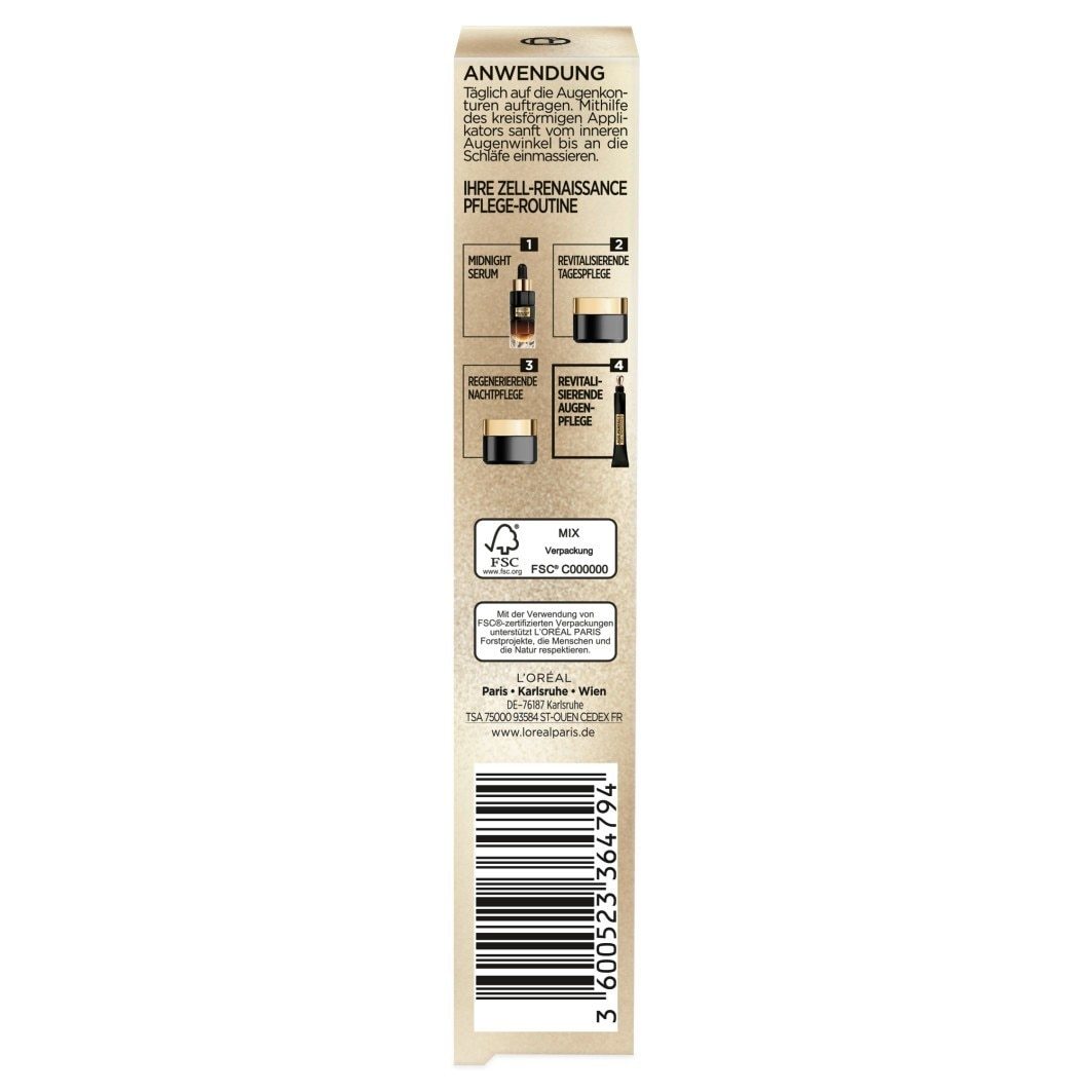 L'Oréal Paris Age Perfect paakių kremas – 15 ml