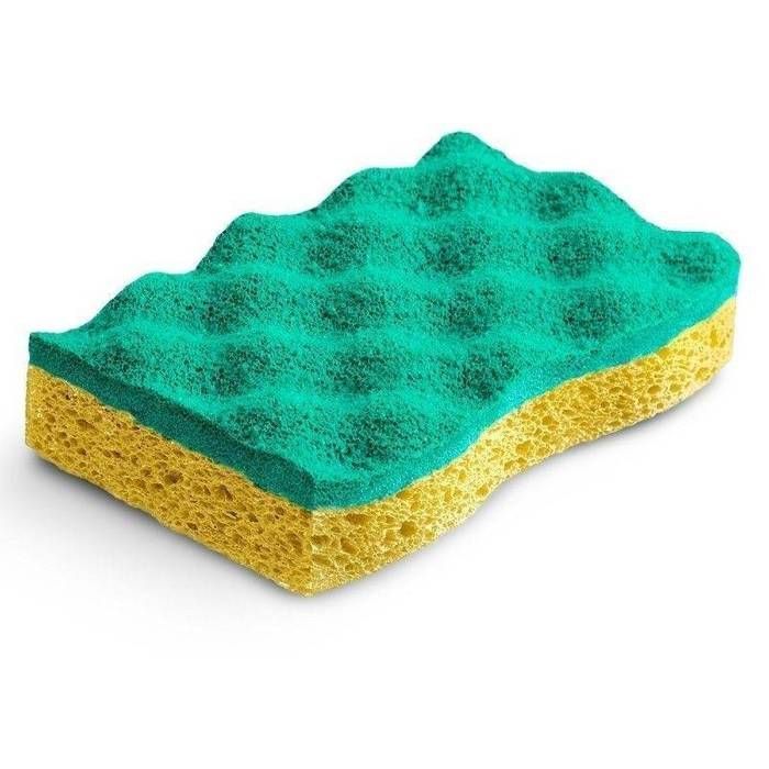 VILEDA - Esponja verde para fregar - 32 unidades