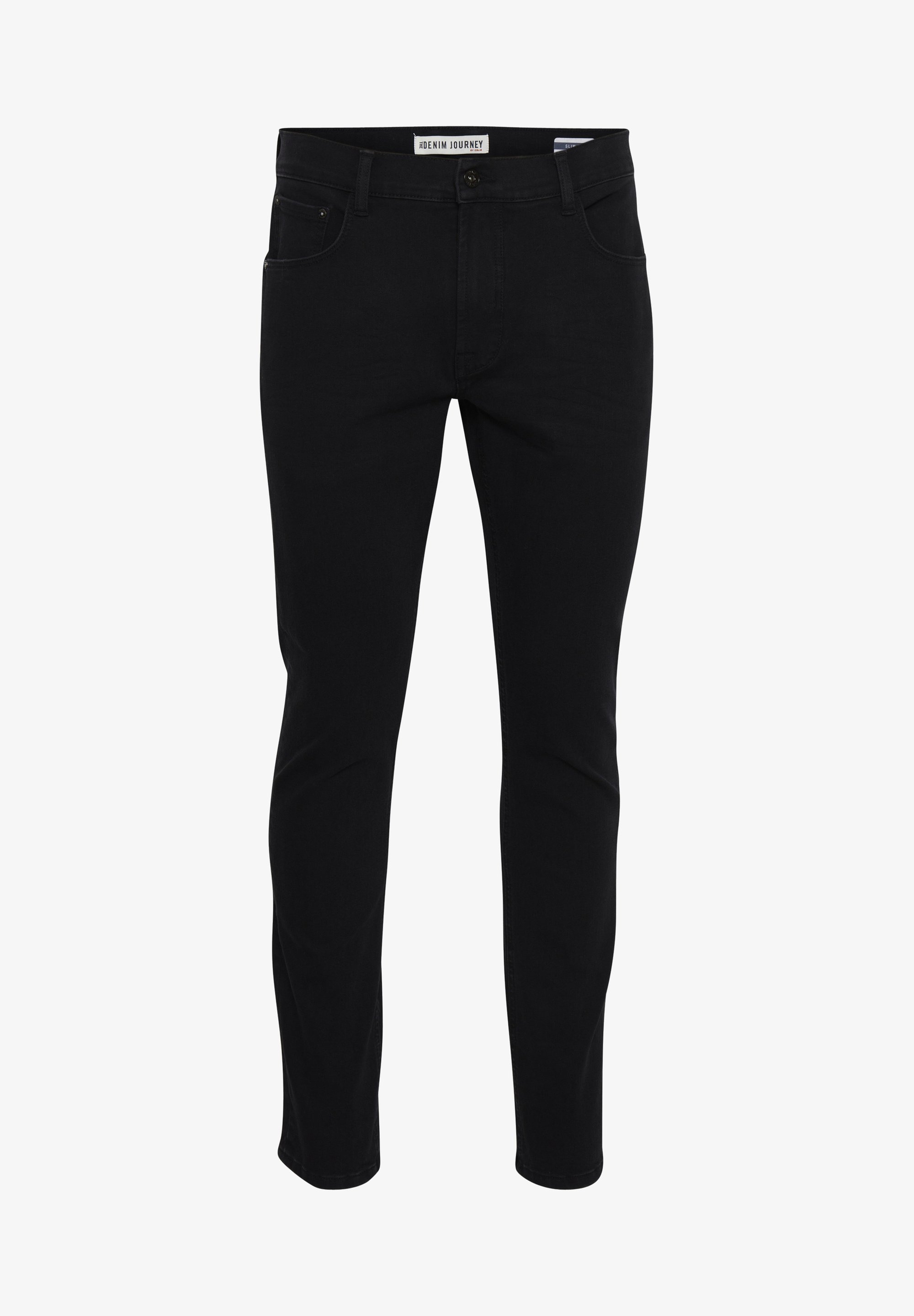 Calça jeans SDTOMY - Corte Slim - Denim preto