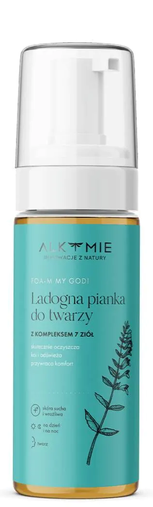 Alkmie Foa-M My God! Ekstremalnie Łagodna pianka do mycia twarzy