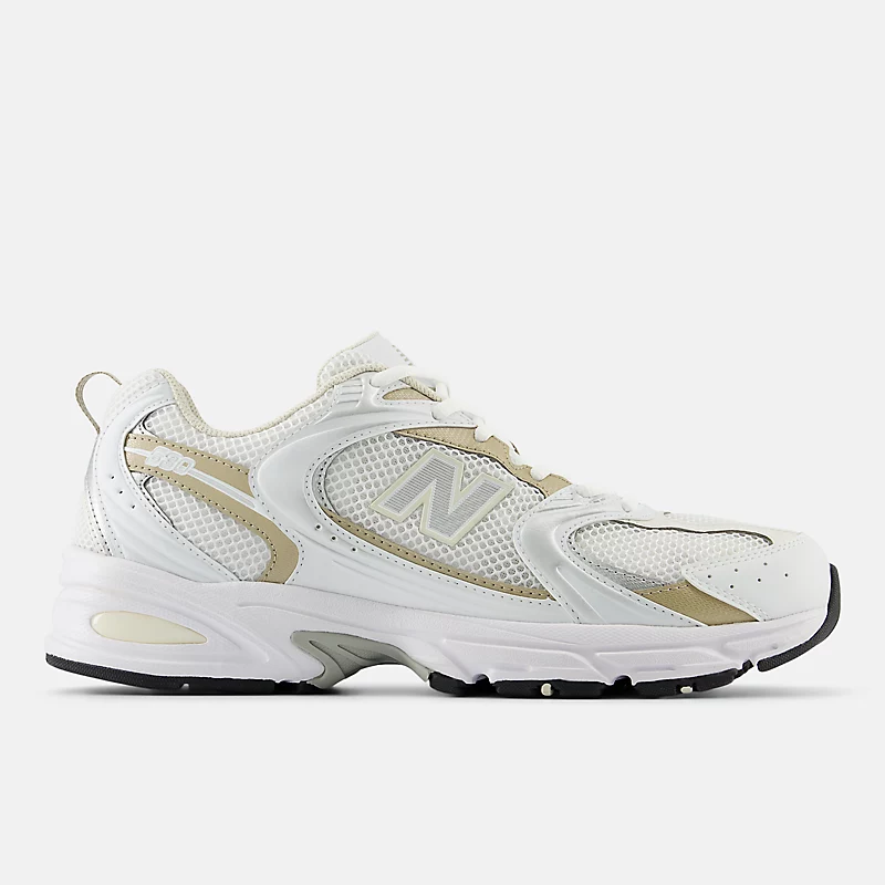 Unisexe 530 - Blanc avec grès et lin