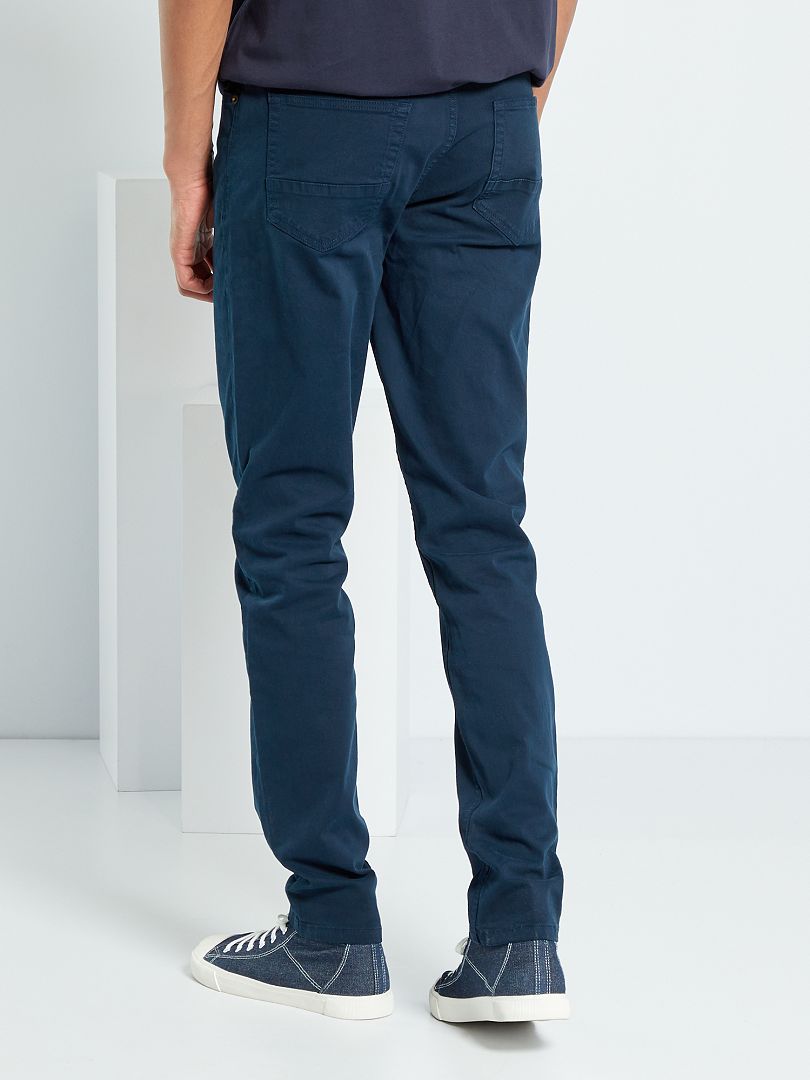 Spodnie obcisłe Dł. 38 + 195 cm - NIEBIESKIE