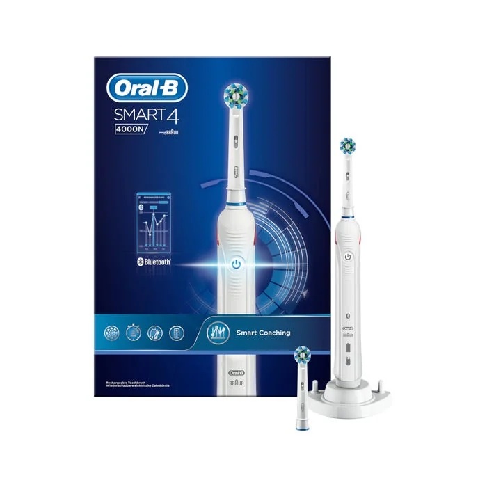 ORAL-B Genius X 20100 S witte elektrische tandenborstel met kunstmatige intelligentie