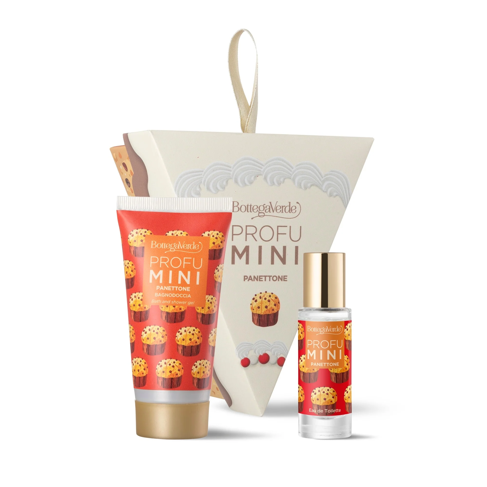 Holiday Collection ProfuMINI - Xmas Cake Panettone - Cofanetto Profumo Donna, Bagno e Doccia, Eau de Toilette