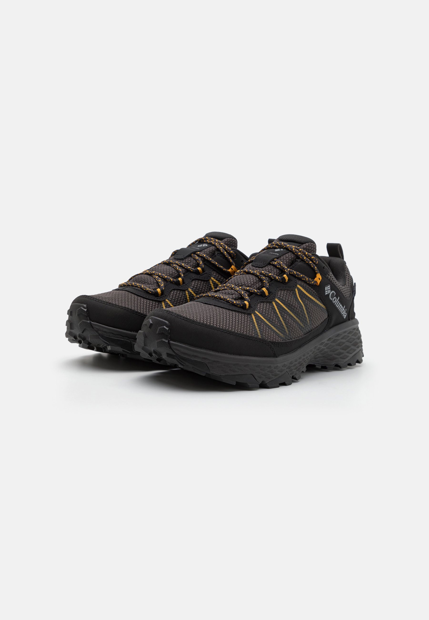 Columbia PEAKFREAK RUSH - Chaussures de randonnée - noir/miel brut