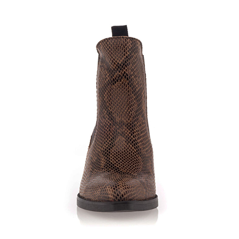 Brązowe buty damskie / botki