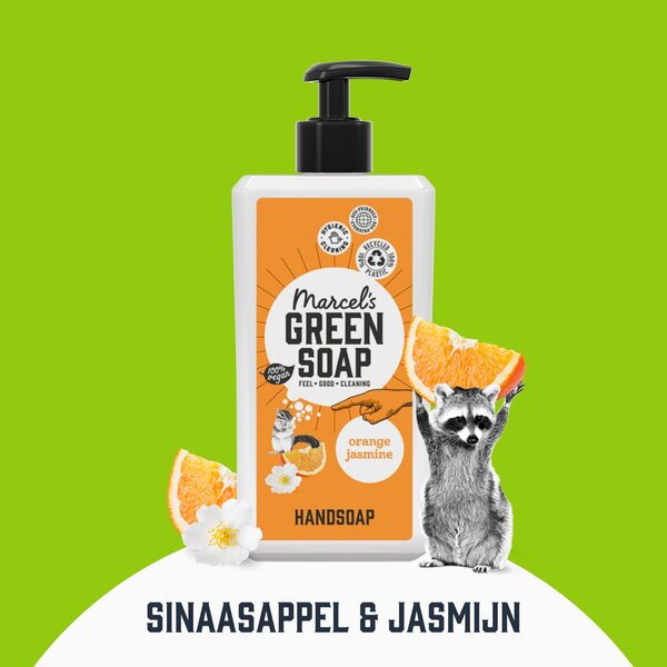 Σαπούνι χεριών Marcel's Green Soap Πορτοκάλι & Γιασεμί 500ml