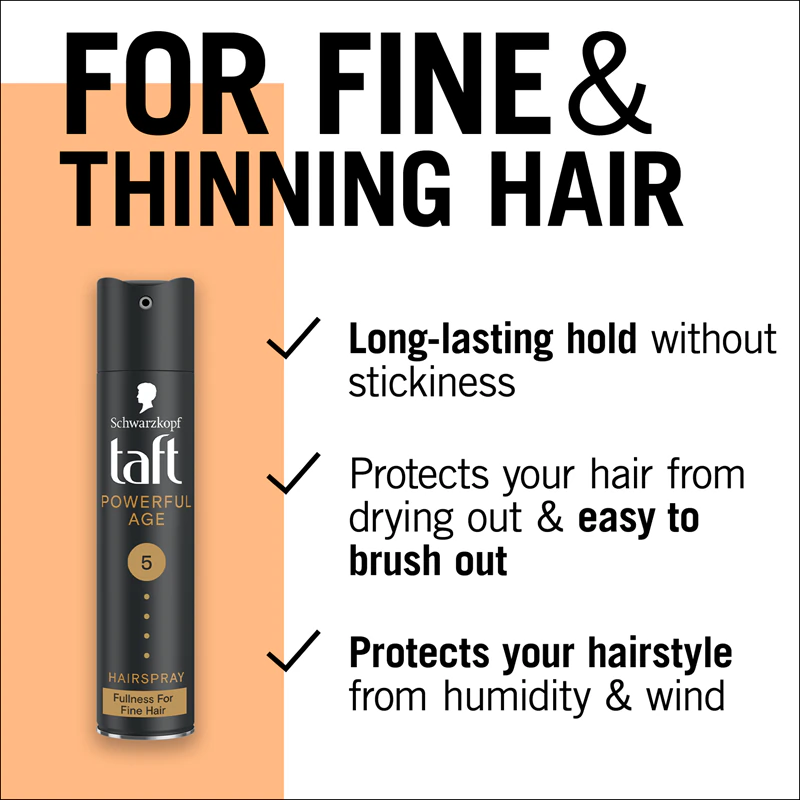 Schwarzkopf Taft Powerful Age Strong Hold lak na vlasy