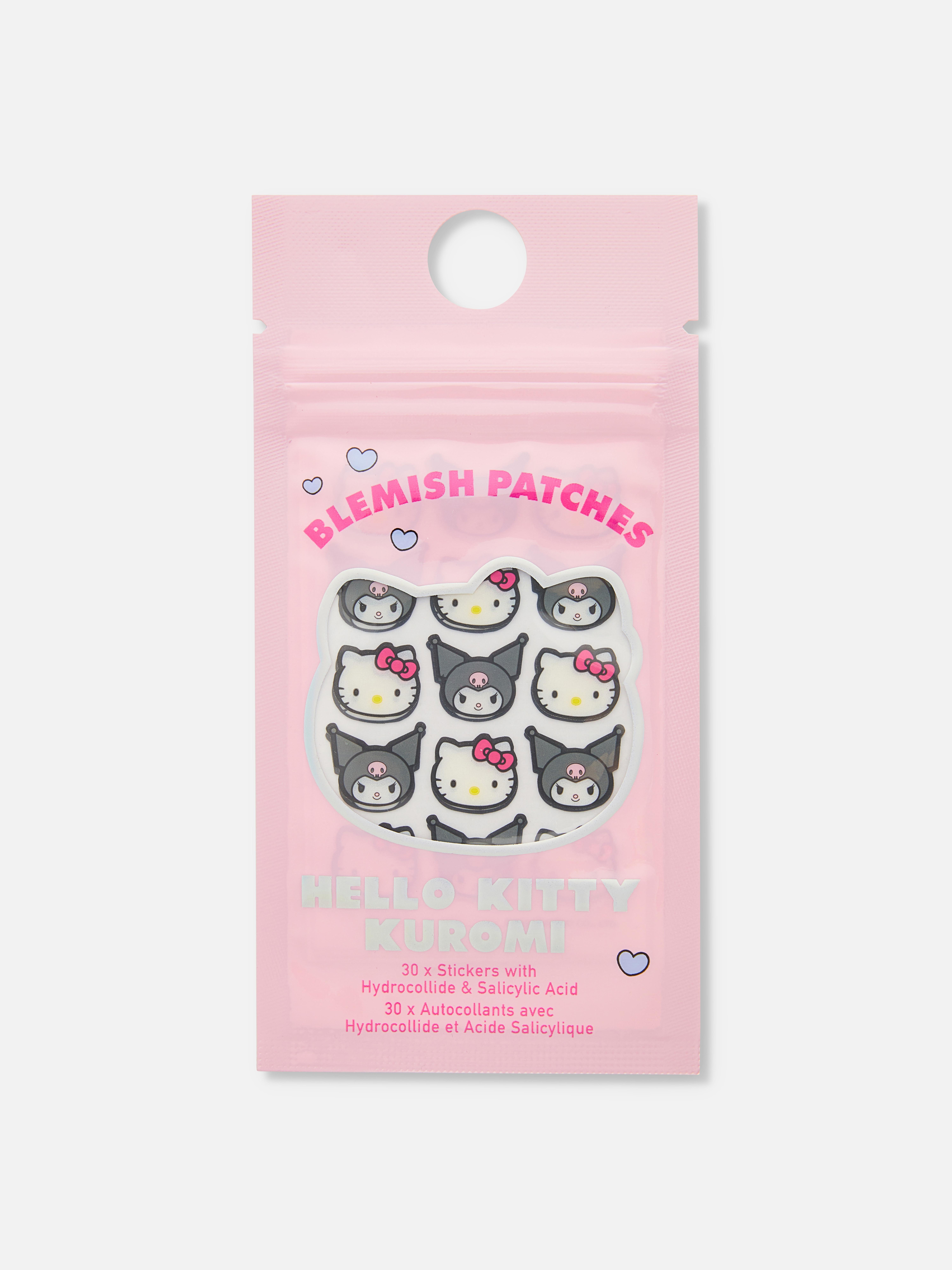 Plasturi antiacnee Hello Kitty Kuromi Calmează pielea cu acești plasturi distractivi pentru acnee din gama Hello Kitty Kuromi.