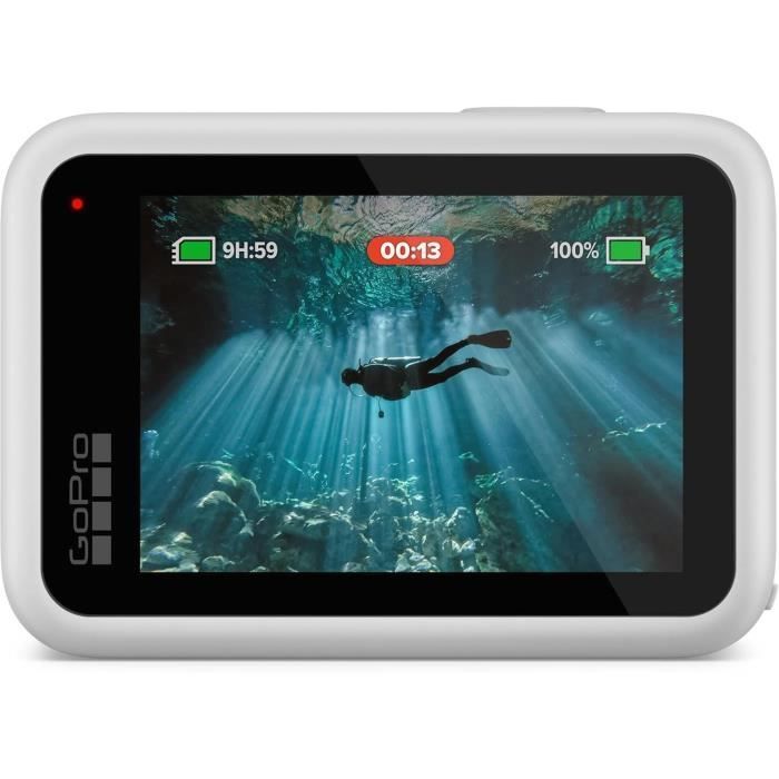 Caméra sport - GoPro - HERO13 Black - Blanc polaire - Étanche - Garantie 2 ans