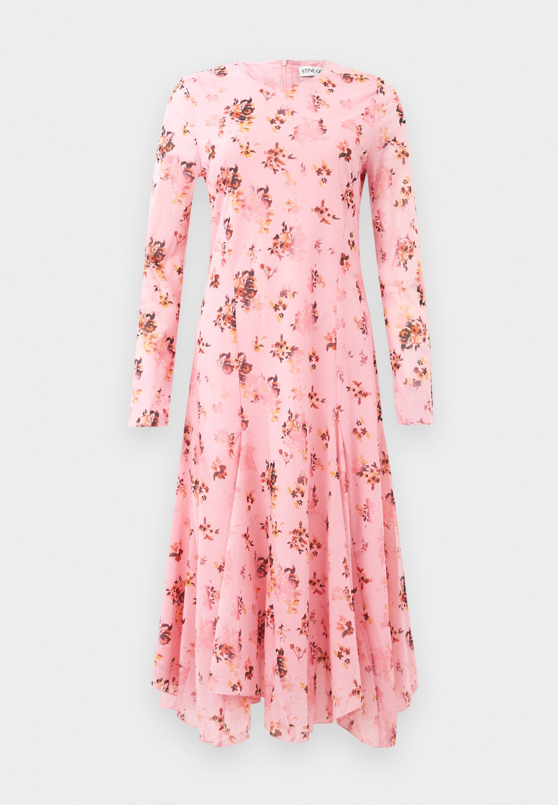 Abito midi a maniche lunghe di Stine Goya - Abito da giorno - rosa