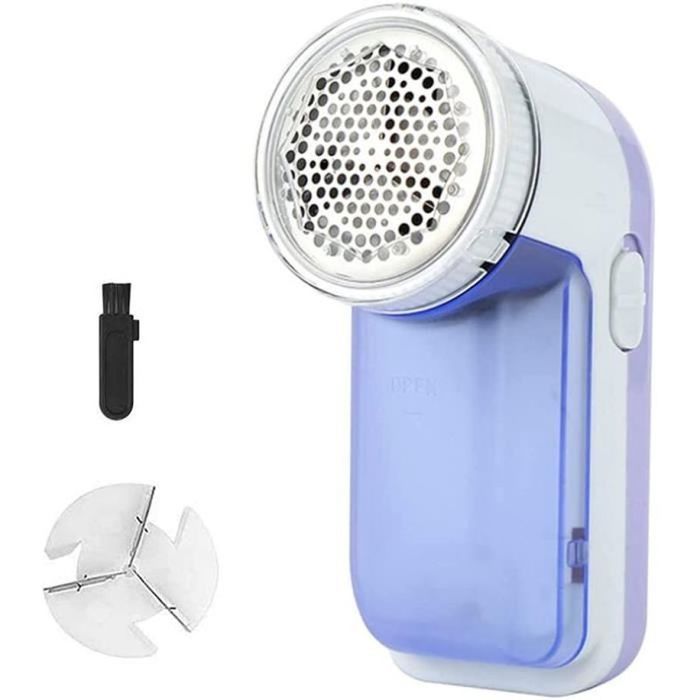 Lint and fuzz remover - 123 - Portable - Easy to clean - Uses 2 AA batteries