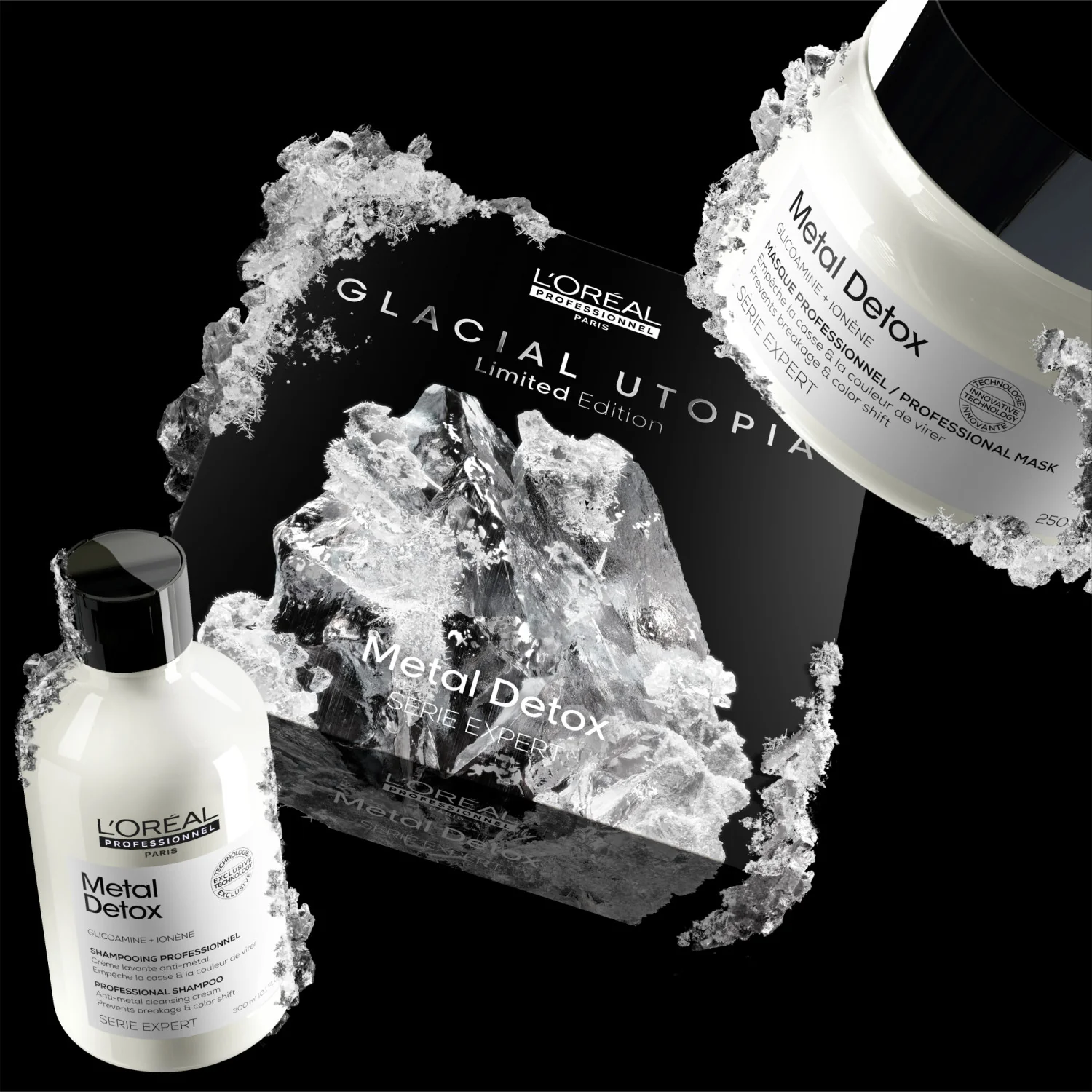 SERIE EXPERT New Cofanetto Metal Detox Duo - Cofanetti per Capelli
